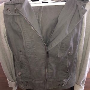 Gray jacket